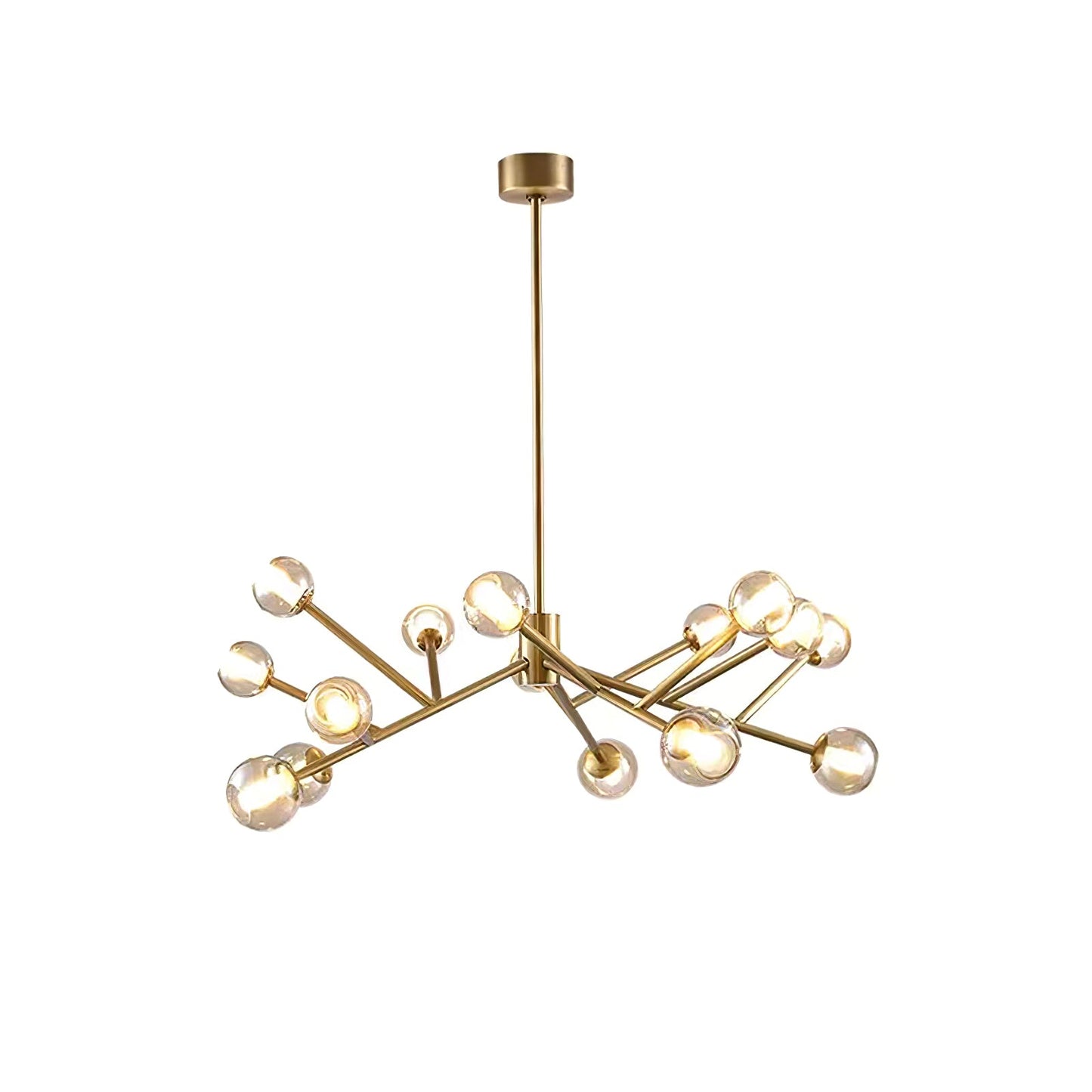 Lunaris Branch Chandelier - Modern Design, Adjustable Brightness