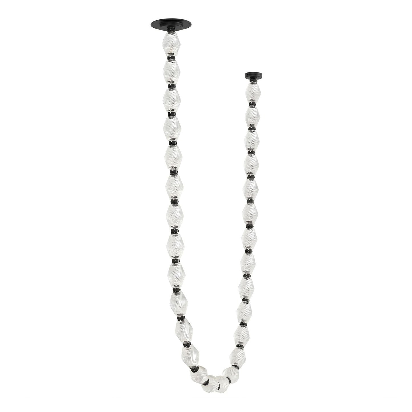Riviere Chain Chandelier - Elegant Design, Adjustable Height, LED Comp