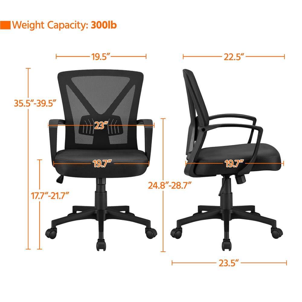 Mesh Office Chair Position 6