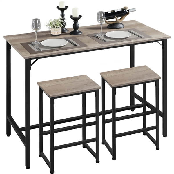 3 Piece Dining Table Set Position 1