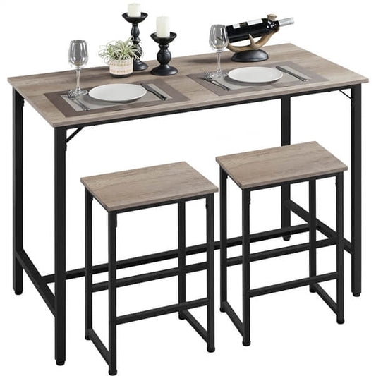 3 Piece Dining Table Set Position 1