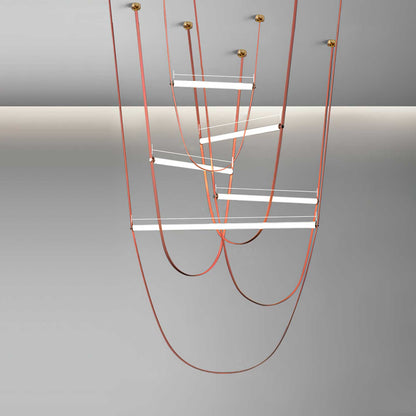 Tracer Belt Pendant Lamp - Adjustable Height, Energy-Efficient LED