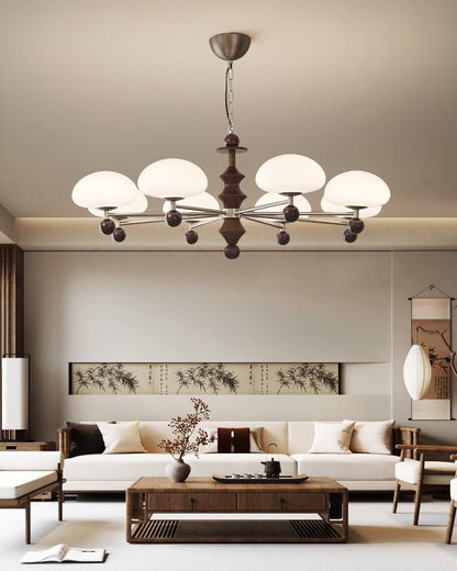 Elswyth Chandelier - Elegant Design with Adjustable Brightness & Energ