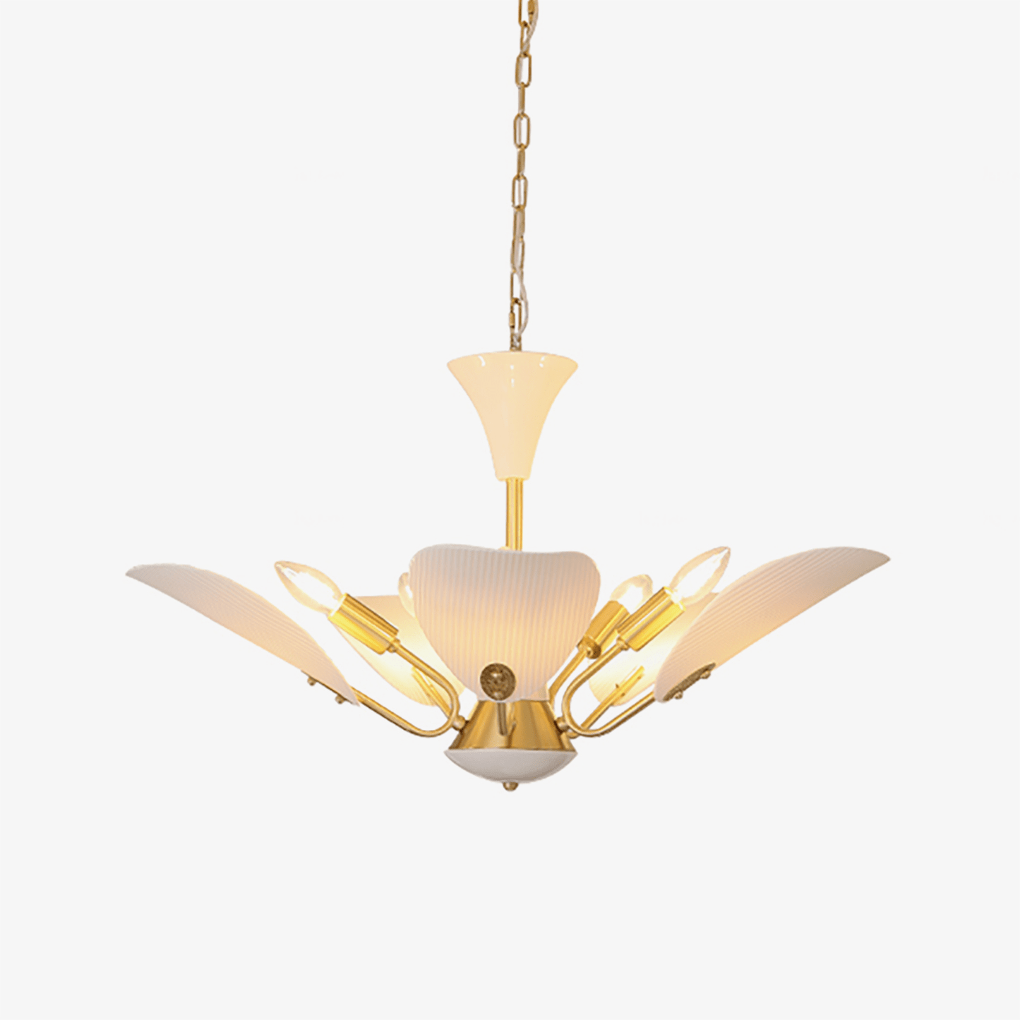 Liora Blossom Chandelier - Elegant Floral Design with Adjustable Heigh