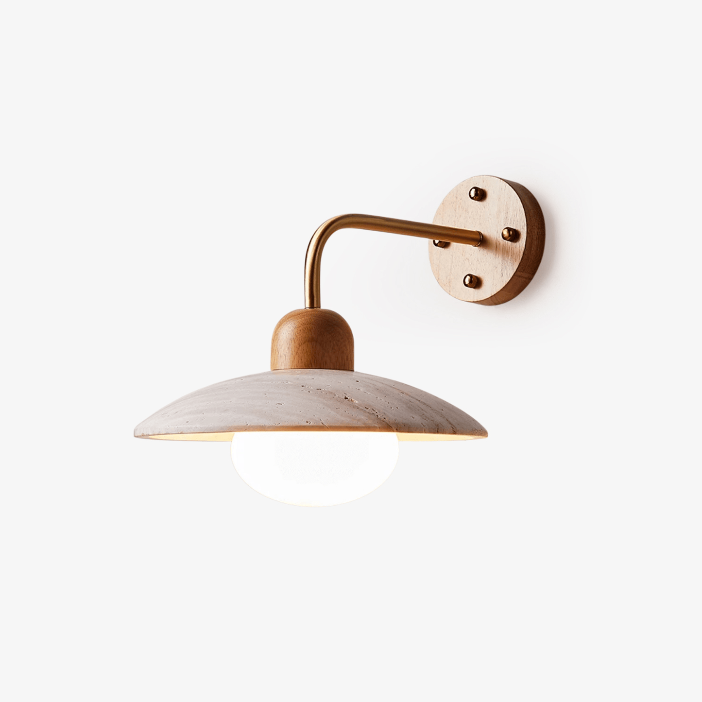 Professional Dome Arm Wall Lamp with Adjustable Angle and Energy-Effic
