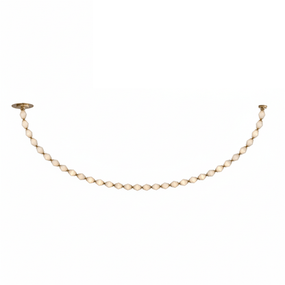 Riviere Chain Chandelier - Elegant Design, Adjustable Height, LED Comp
