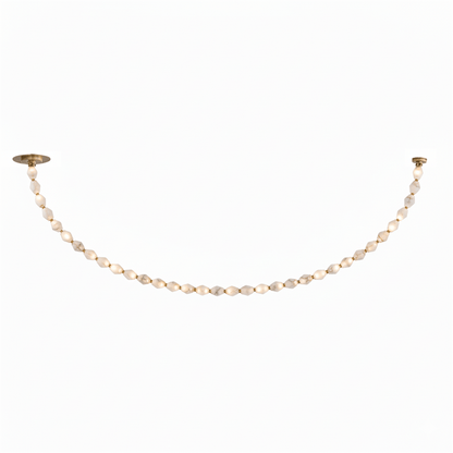 Riviere Chain Chandelier - Elegant Design, Adjustable Height, LED Comp