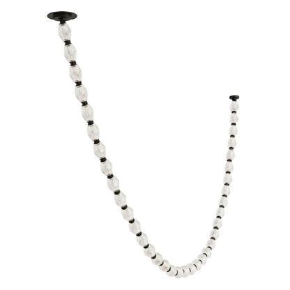Riviere Chain Chandelier - Elegant Design, Adjustable Height, LED Comp