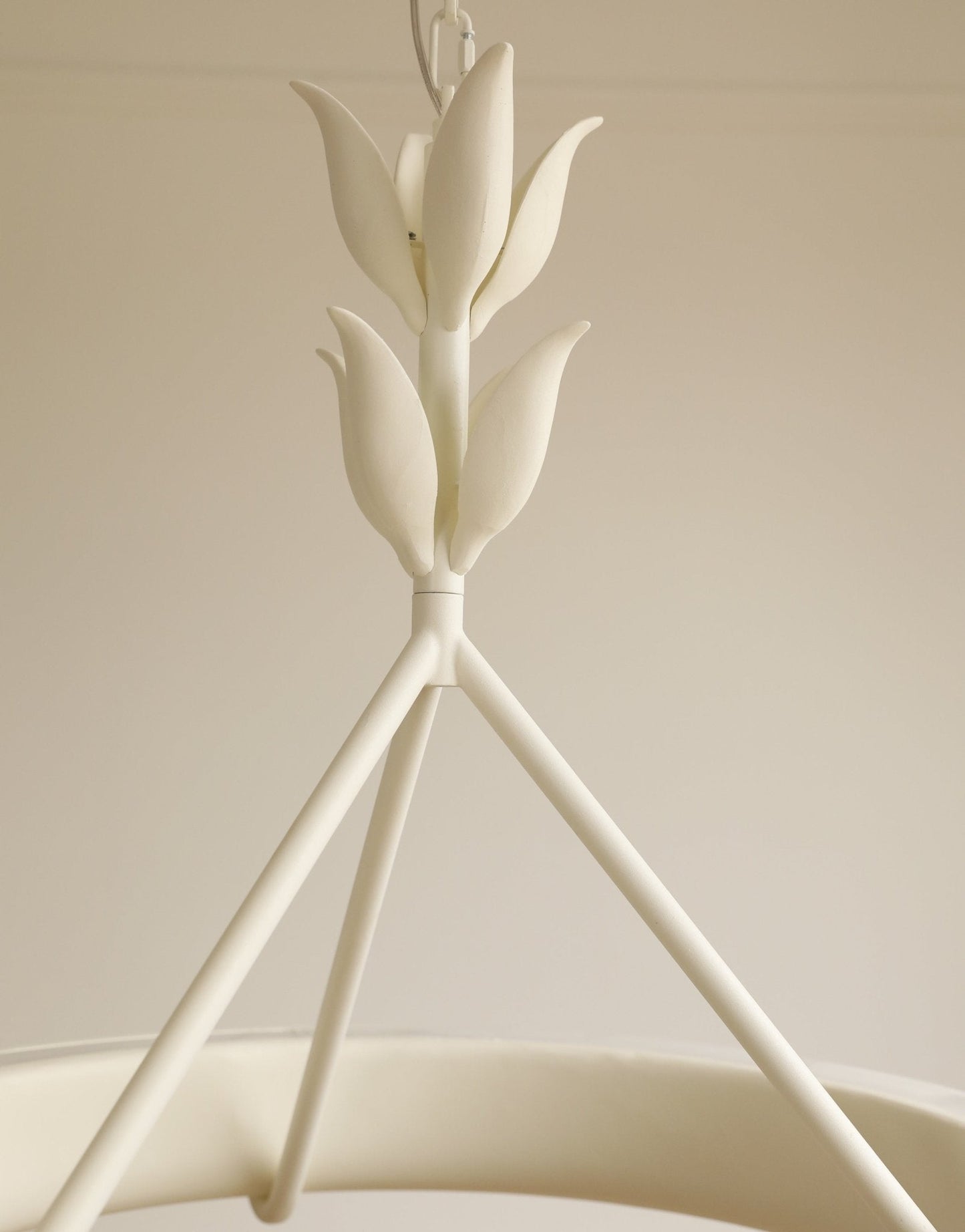 Tinsley Plaster Chandelier - Elegant Design with Adjustable Height & S