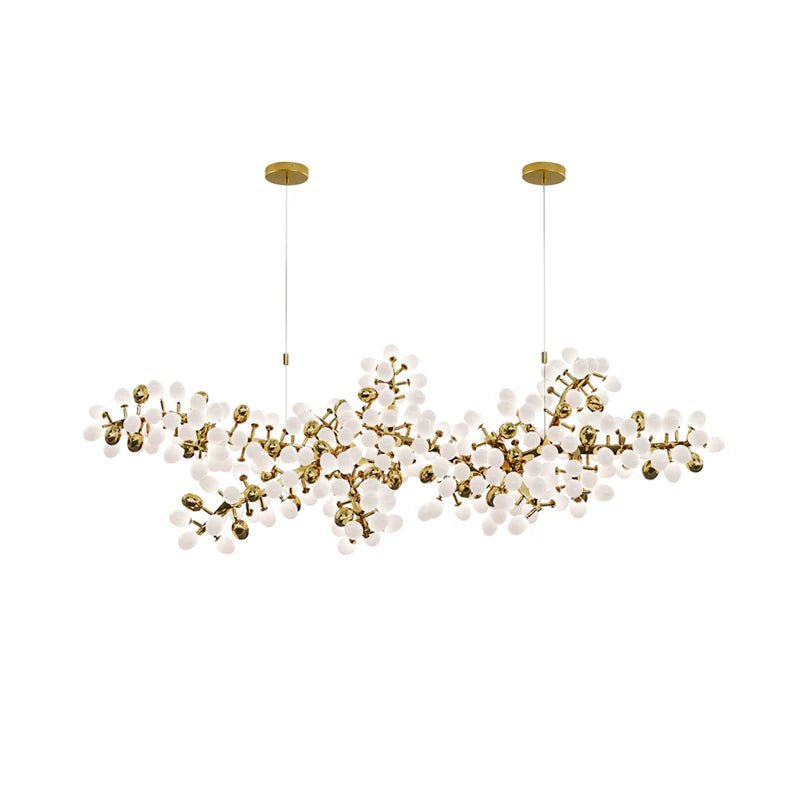 Selene Droplet Chandelier - Elegant Crystal Design with Adjustable Hei