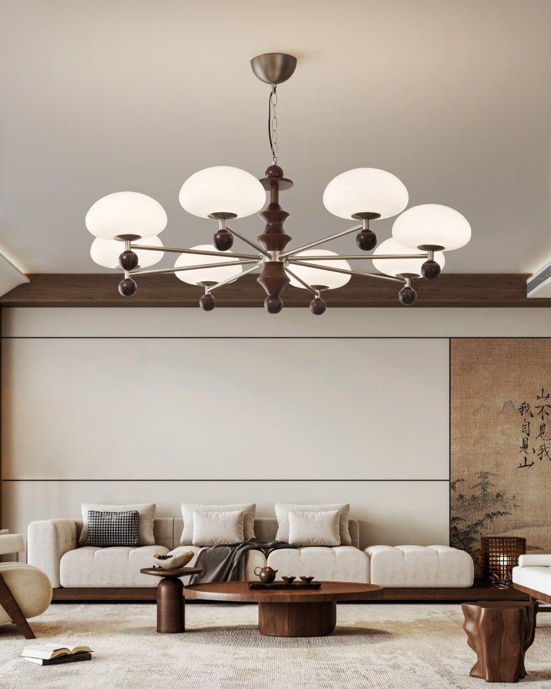 Elswyth Chandelier - Elegant Design with Adjustable Brightness & Energ