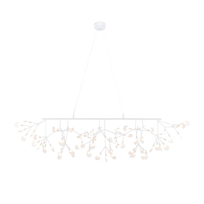 Elegant Long Firefly LED Chandelier - Dimmable & Energy Efficient