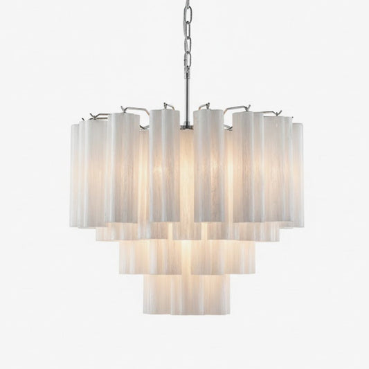 Stratum Ripple Chandelier - Modern Design with Adjustable Height & LED