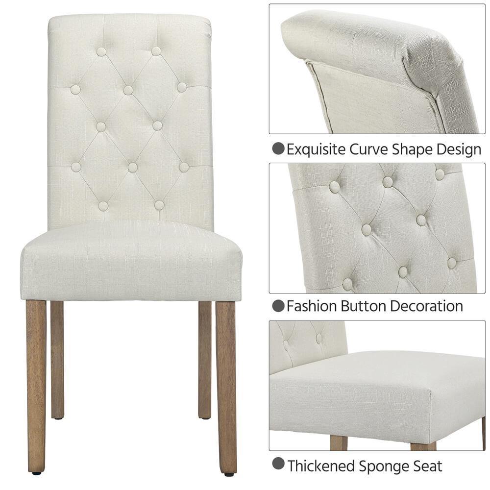 Dining Chairs Faux Leather Parsons Dining Chairs Position 10