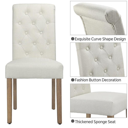 Dining Chairs Faux Leather Parsons Dining Chairs Position 10