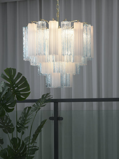 Vellune Cascade Chandelier - Elegant Design with Adjustable Height & L