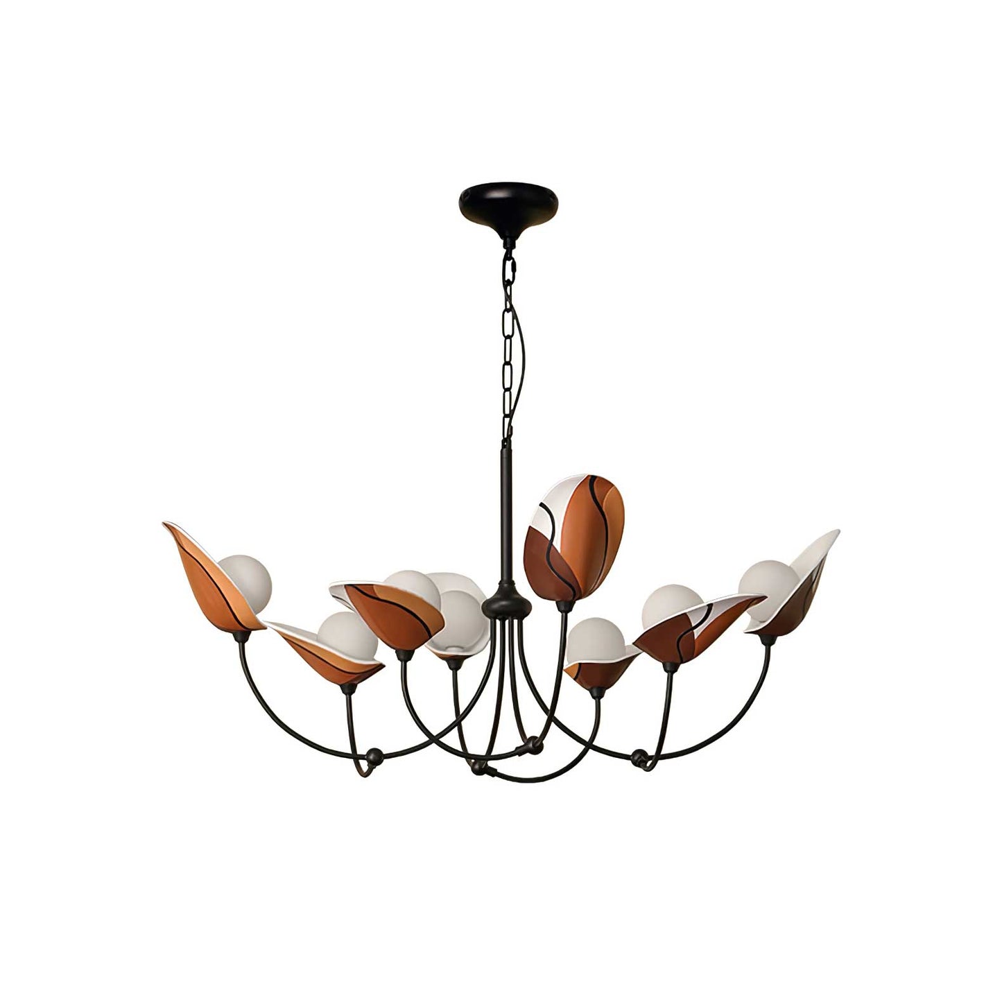 Florea Bloom Crystal Chandelier - Elegant Design & Adjustable Height