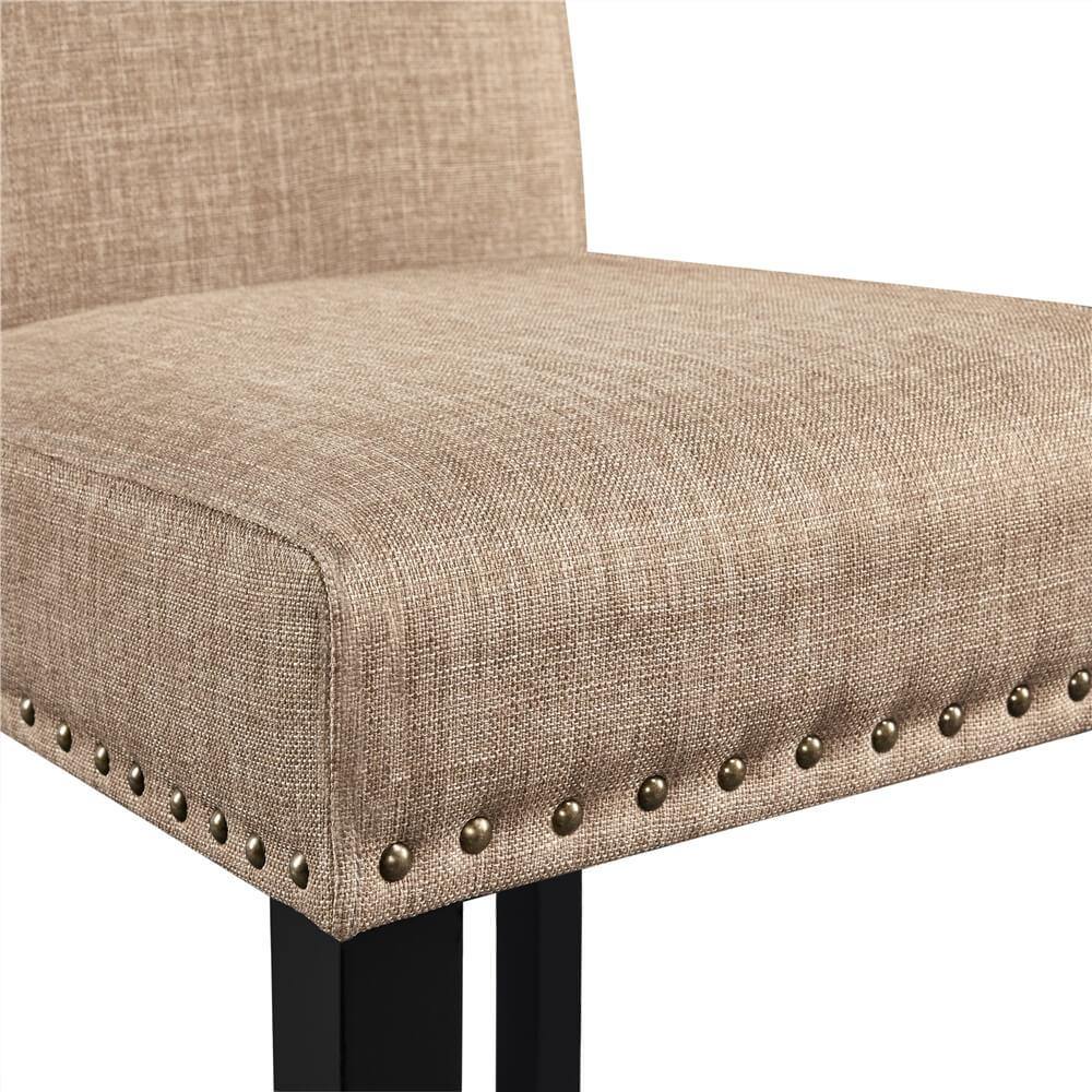 Dining Chairs Set of 6 Armless Parson Chairs Position 5