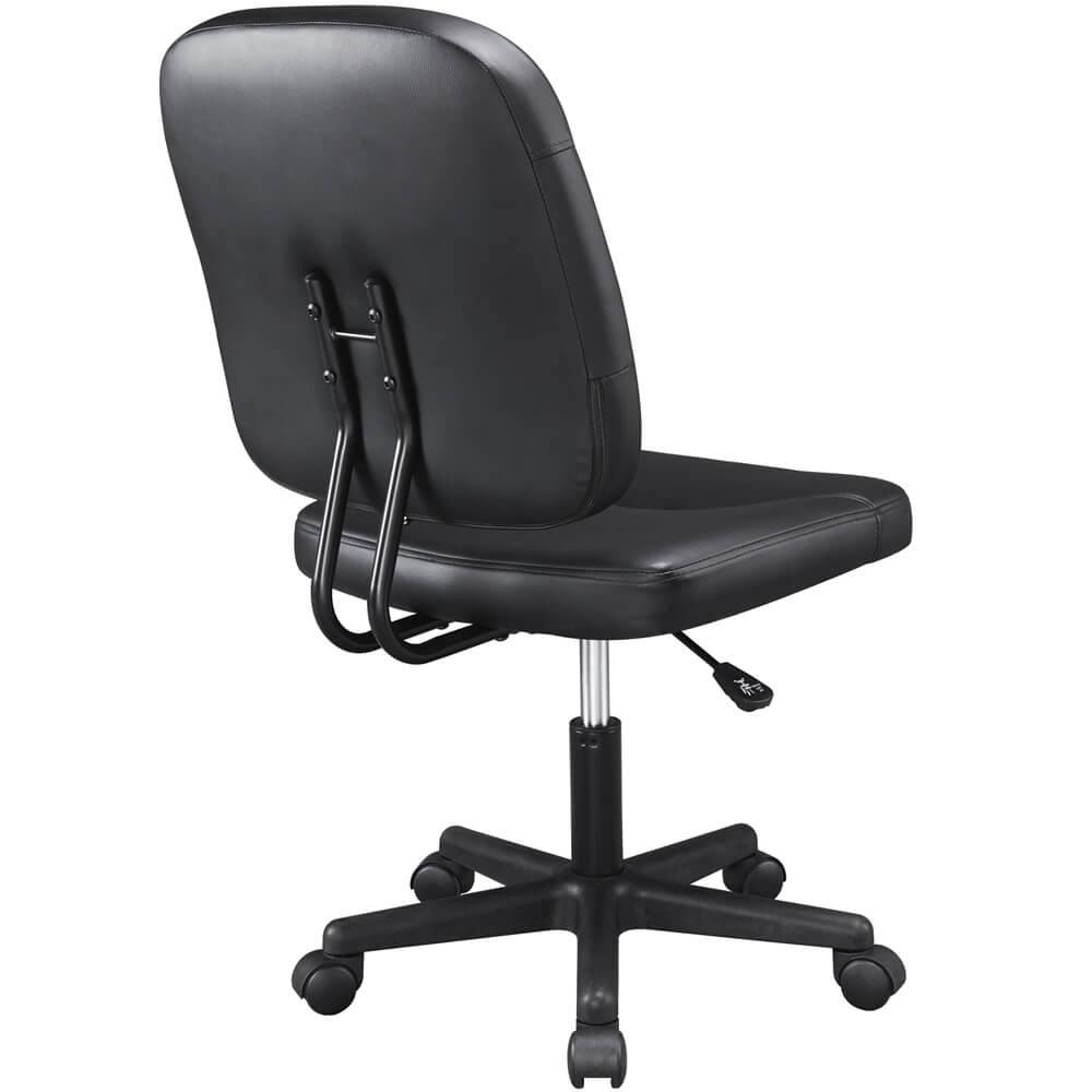 Armless Mid-Back Office Chair Position 5