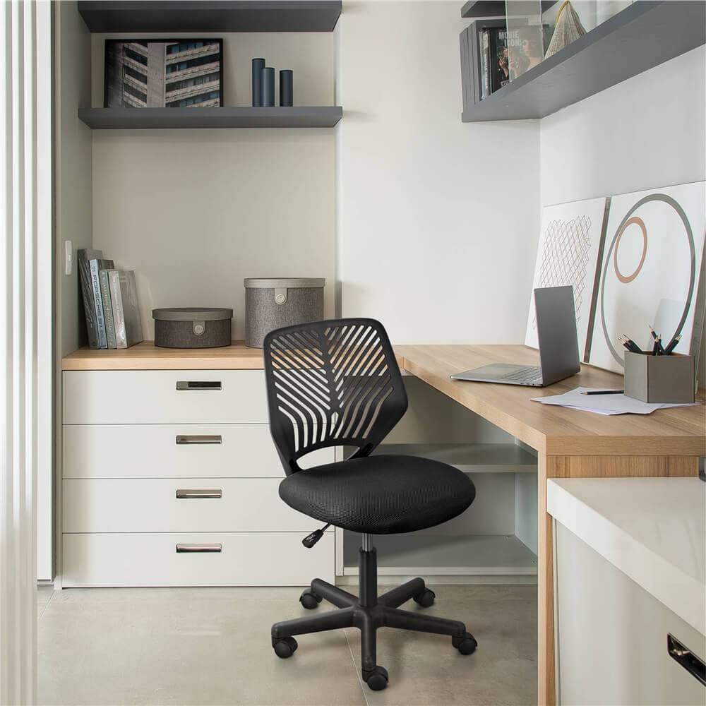 Armless Teens Desk Chair Position 1