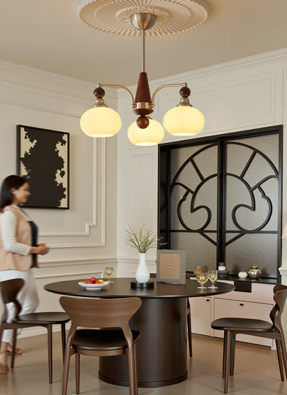 Serenade Chandelier - Elegant Design with Adjustable Height & LED Ligh
