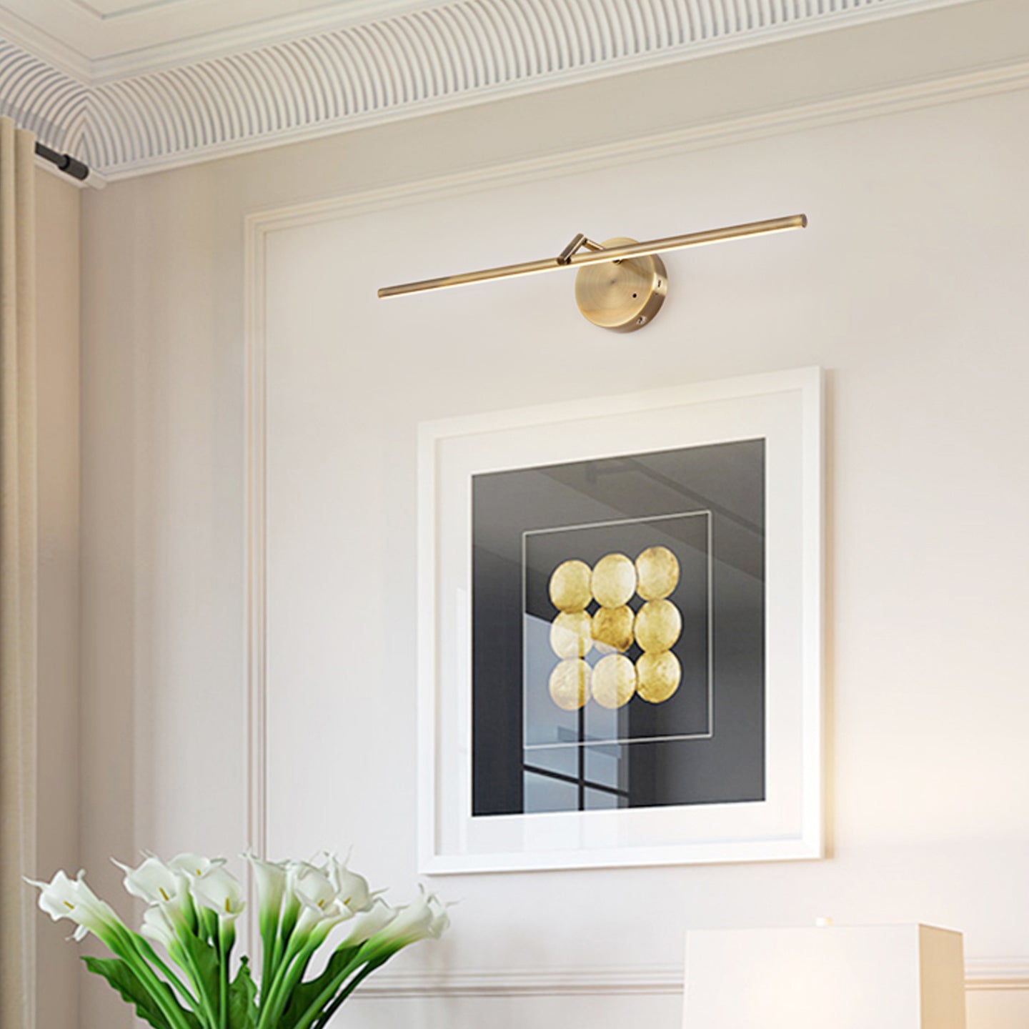 Galleria Slim Rechargeable Wall Light - Dimmable & Wireless Design