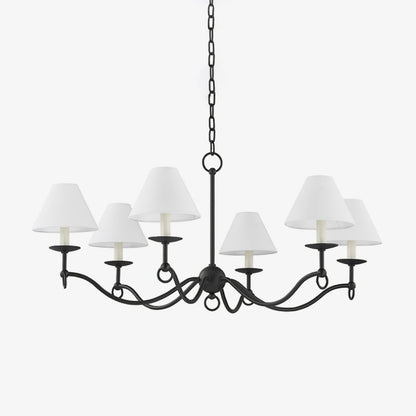 Elegant Henry Chandelier - Modern Design with Adjustable Height & LED