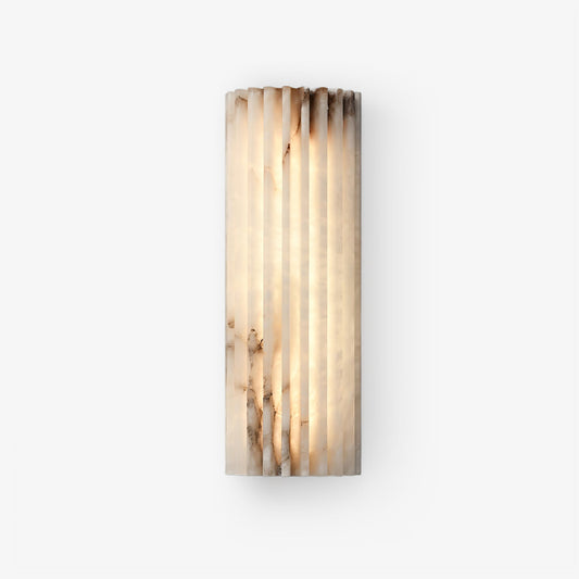 Alabaster Wall Light - Elegant Design, Adjustable Brightness