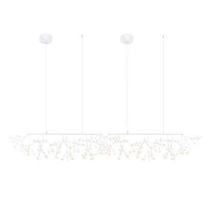 Elegant Long Firefly LED Chandelier - Dimmable & Energy Efficient