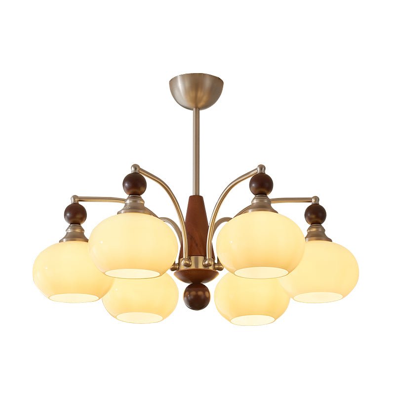 Serenade Chandelier - Elegant Design with Adjustable Height & LED Ligh