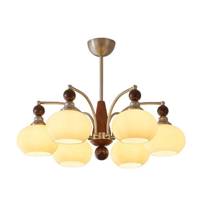 Serenade Chandelier - Elegant Design with Adjustable Height & LED Ligh