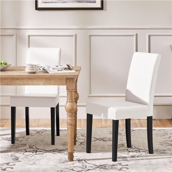 Dining Chairs Set of 6 Faux Leather Position 9
