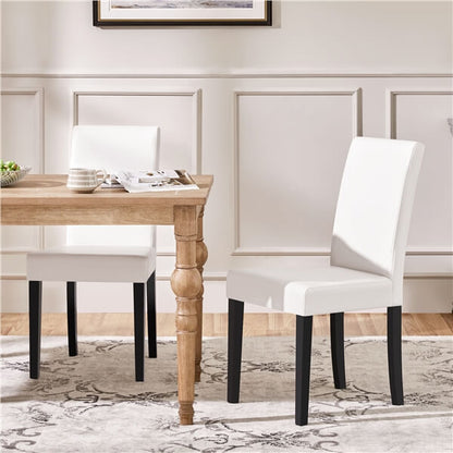 Dining Chairs Set of 6 Faux Leather Position 9