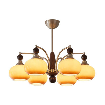Serenade Chandelier - Elegant Design with Adjustable Height & LED Ligh
