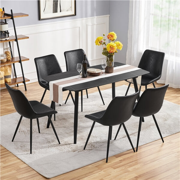 Dining Chairs Set of 2 Modern Upholstered Dining Room Chairs Position 11