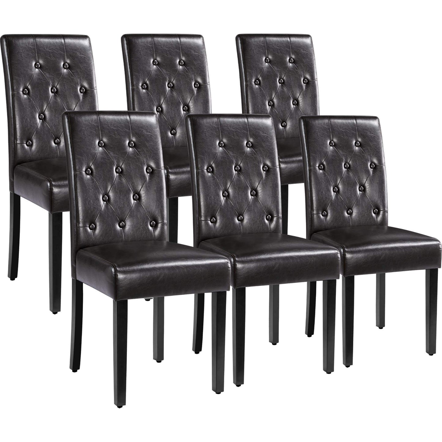 Set of 6 Dining Chairs Kitchen Chairs Position 2