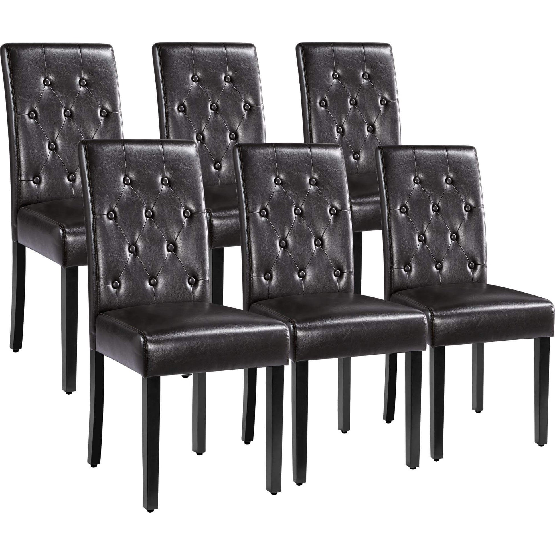Set of 6 Dining Chairs Kitchen Chairs Position 2