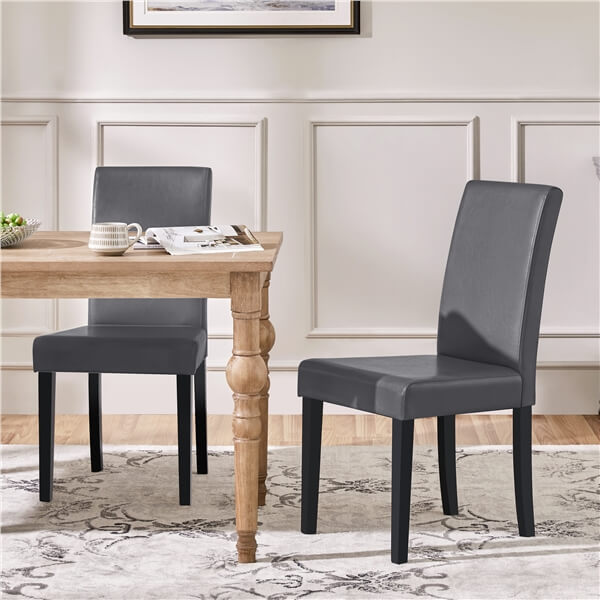 Dining Chairs Set of 6 Faux Leather Position 7