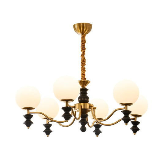 Cadence Chandelier - Elegant Design with Adjustable Height & LED Light