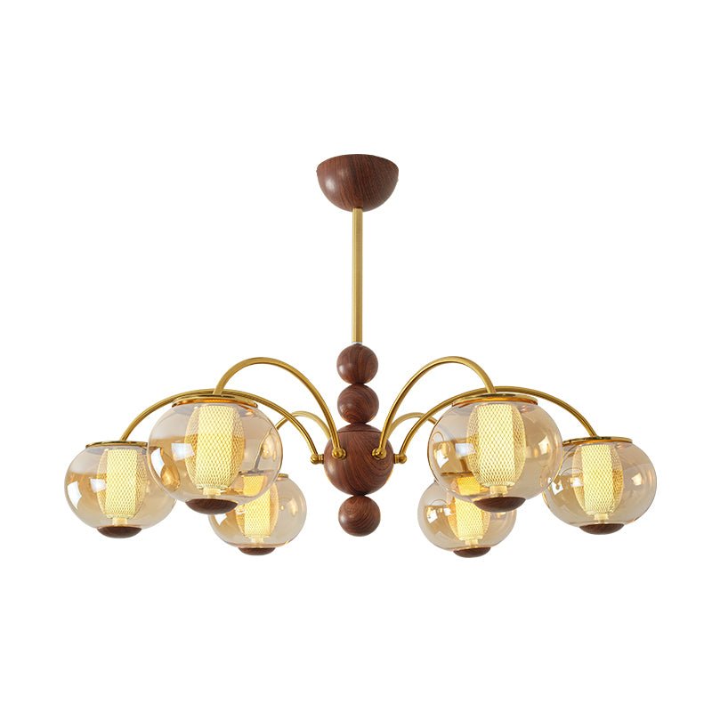 Solstice Bloom Chandelier - Elegant Design with Adjustable Height & LE