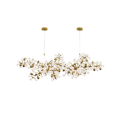 Selene Droplet Chandelier - Elegant Crystal Design with Adjustable Hei