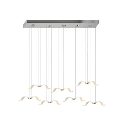 Elegant Large Seagull Chandelier - Adjustable Height, Energy-Efficient