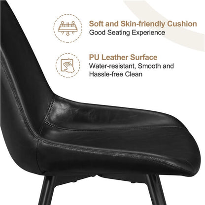 Dining Chairs Set of 2 Modern Upholstered Dining Room Chairs Position 10