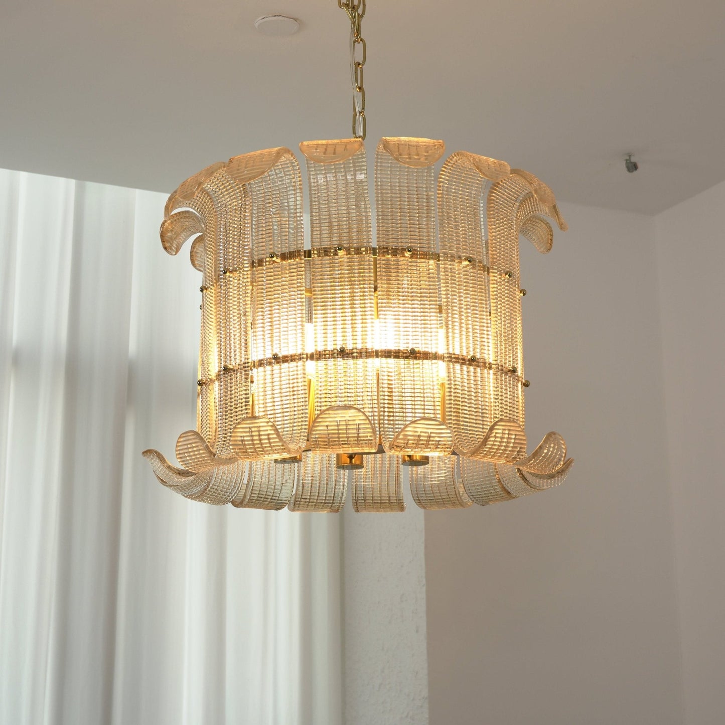 Elegant Brasher Chandelier with Adjustable Brightness & Energy-Efficie