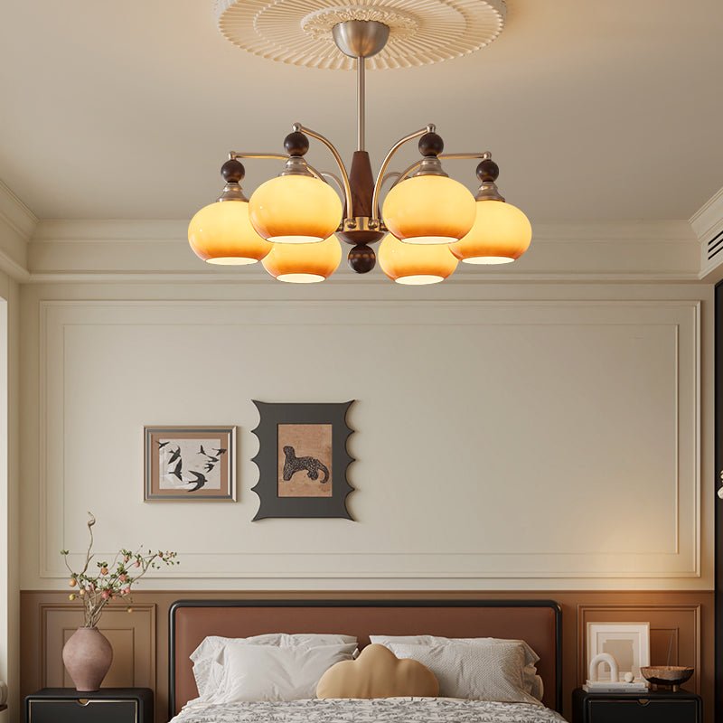 Serenade Chandelier - Elegant Design with Adjustable Height & LED Ligh