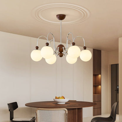 Aurora Loop Chandelier - Dimmable LED, Modern Design, Adjustable Heigh