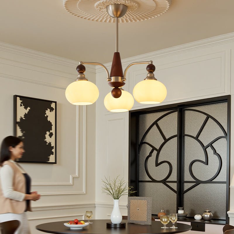 Serenade Chandelier - Elegant Design with Adjustable Height & LED Ligh