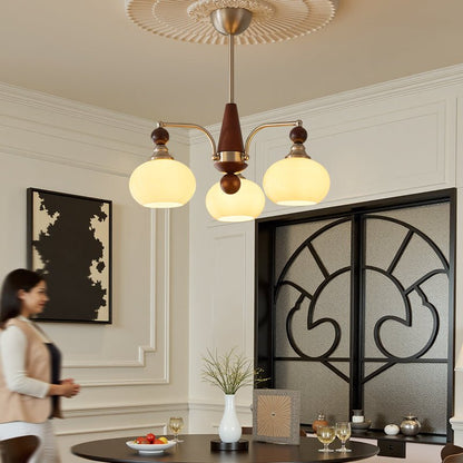Serenade Chandelier - Elegant Design with Adjustable Height & LED Ligh
