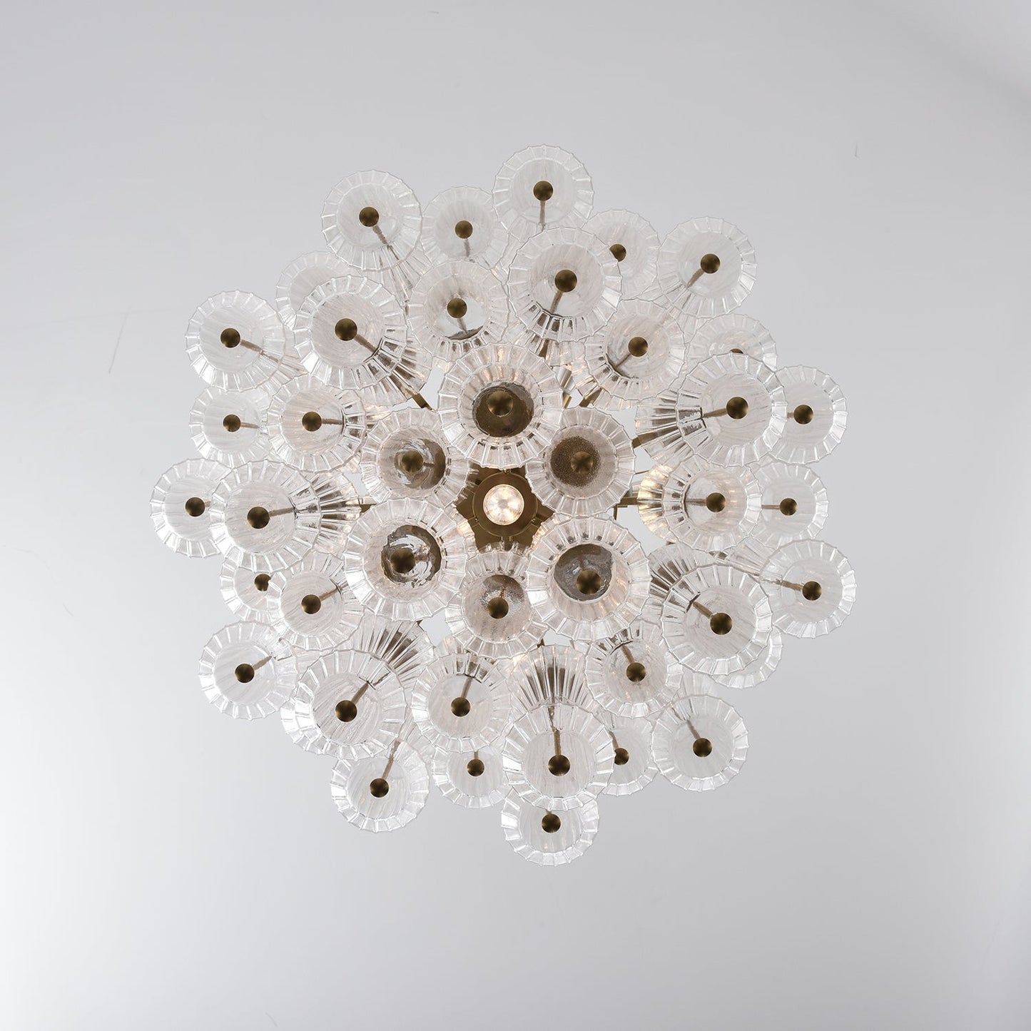 Florenzia Crystal Glass Chandelier - Elegant Design with Adjustable He