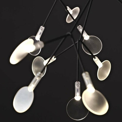 Elegant Long Firefly LED Chandelier - Dimmable & Energy Efficient
